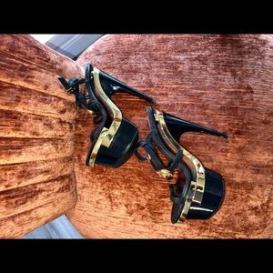 Versace Triple Platform Swarovski Crystal Heel